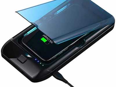 5000mah Power Bank and UV Sterilizer Mobile Cleaner Wireless Charger for Cellphone